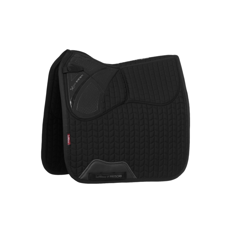 Almohadilla amortiguadora LeMieux dressage square ProSorb 2 Bolsillos Almohadilla amortiguadora LeMieux dressage square ProSorb 2 Bolsillos