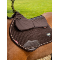 Amortiguador con cuñas LeMieux ProSorb 2 Bolsillos Castaño Marrón Amortiguador con cuñas LeMieux ProSorb 2 Bolsillos Castaño Marrón