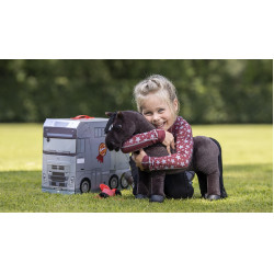 Camión de cartón para juguete pony LeMieux