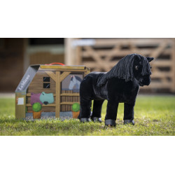 Camión de cartón para juguete pony LeMieux