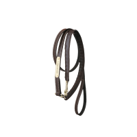 Longe y cadena de presentación de cuero Kentucky Castaño Marrón Longe y cadena de presentación de cuero Kentucky Castaño Marrón