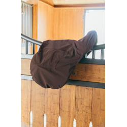Funda de silla con placa de oro Kentucky Castaño Marrón Funda de silla con placa de oro Kentucky Castaño Marrón
