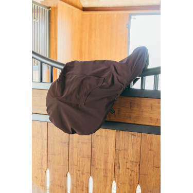 Funda de silla con placa de oro Kentucky Castaño Marrón Funda de silla con placa de oro Kentucky Castaño Marrón