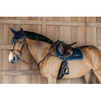 Pechopetral de 5 puntos con elásticos D Collection Dy'on Castaño Marrón