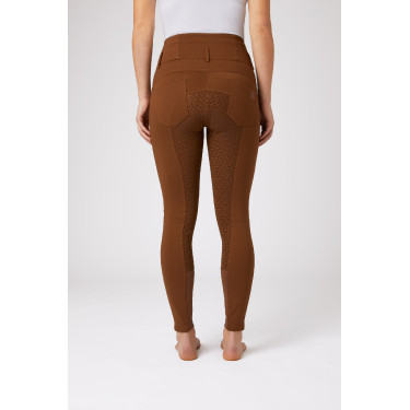 Pantalones de Montar con Cintura Alta deAsiento Completo de Silicona para Mujer Tara Horze Pantalones de Montar con Cintura Alta deAsiento Completo de Silicona para Mujer Tara Horze