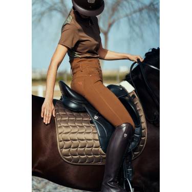 Pantalones de Montar con Cintura Alta deAsiento Completo de Silicona para Mujer Tara Horze Pantalones de Montar con Cintura Alta deAsiento Completo de Silicona para Mujer Tara Horze