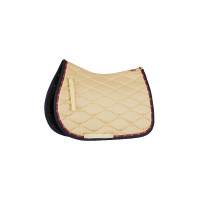 Almohadilla de doma B Vertigo Amory con monograma bordado Rojo rosa agracejo