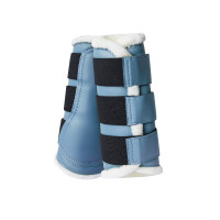 Protectores cerrados con piel sintética Horze Ghent Azul ártico