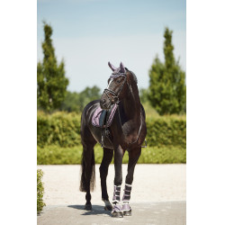 Protectores cerrados con piel sintética Horze Ghent Pasa real Violeta Protectores cerrados con piel sintética Horze Ghent Pasa real Violeta