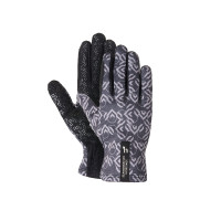 Guantes de equitación Horze Jorja Negro caviar