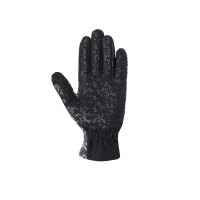 Guantes de equitación Horze Jorja Negro caviar
