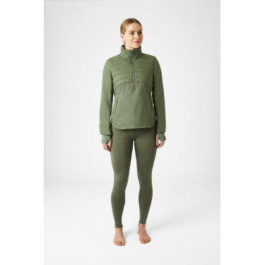 Anorak híbrido Horze Annika, mujer Verde oliva Anorak híbrido Horze Annika, mujer Verde oliva
