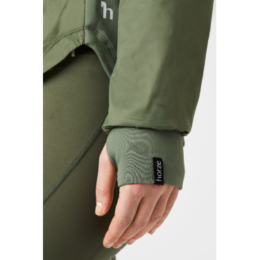 Anorak híbrido Horze Annika, mujer Verde oliva Anorak híbrido Horze Annika, mujer Verde oliva