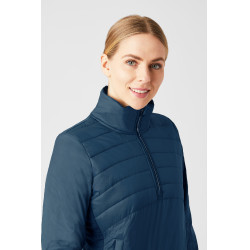 Anorak híbrido Horze Annika, mujer Azul estanque