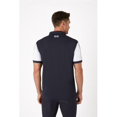 Polo funcional B Vertigo Alec para hombre Azul infinito / blanco Polo funcional B Vertigo Alec para hombre Azul infinito / blanco