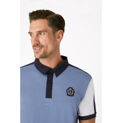 Polo funcional B Vertigo Alec para hombre Azul infinito / blanco Polo funcional B Vertigo Alec para hombre Azul infinito / blanco
