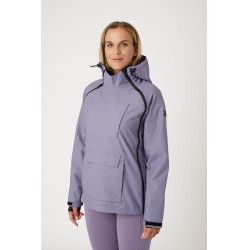 Chaqueta de equitación impermeable Horze Ayla con cremalleras para mujer Chaqueta de equitación impermeable Horze Ayla con cremalleras para mujer