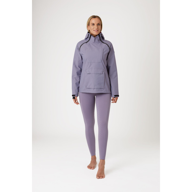 Chaqueta de equitación impermeable Horze Ayla con cremalleras para mujer Chaqueta de equitación impermeable Horze Ayla con cremalleras para mujer