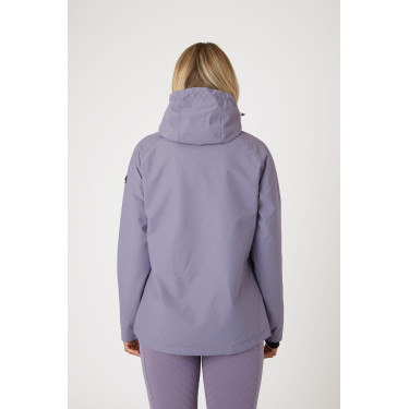 Chaqueta de equitación impermeable Horze Ayla con cremalleras para mujer Chaqueta de equitación impermeable Horze Ayla con cremalleras para mujer