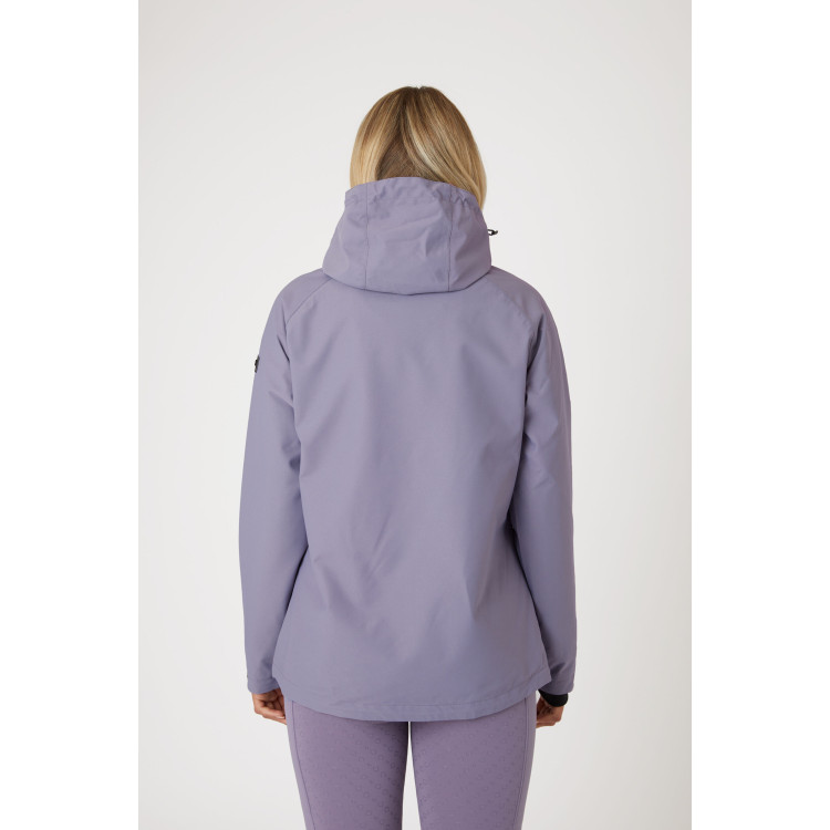 Chaqueta de equitación impermeable Horze Ayla con cremalleras para mujer Chaqueta de equitación impermeable Horze Ayla con cremalleras para mujer
