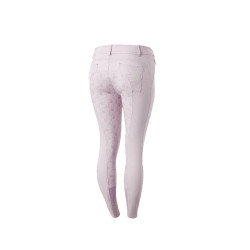 Pantalón de equitación de asiento completo Horze Kaitlin para mujer con decoración floral