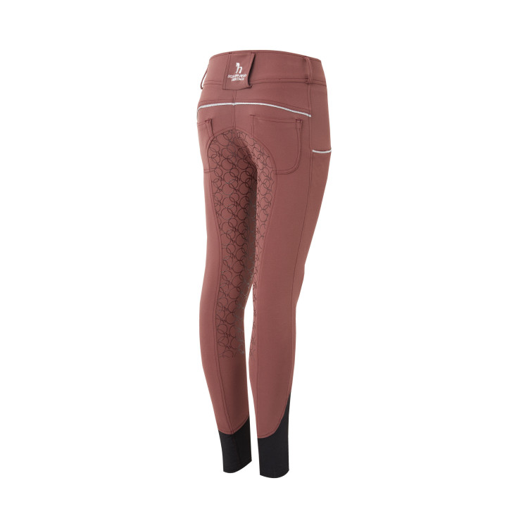 Pantalón de equitación con culera completa de silicona Horze Leighton Adolescente con bolsillo para teléfono Pantalón de equitación con culera completa de silicona Horze Leighton Adolescente con bolsillo para teléfono