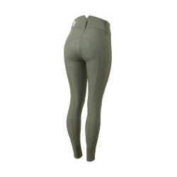 Pantalón de equitación Horze Indira de talle alto con culera completa para mujer