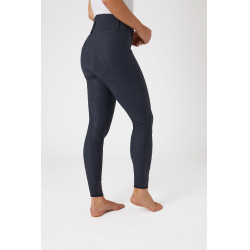 Pantalón de equitación Horze Indira de talle alto con culera completa para mujer Azul tinta Pantalón de equitación Horze Indira de talle alto con culera completa para mujer Azul tinta