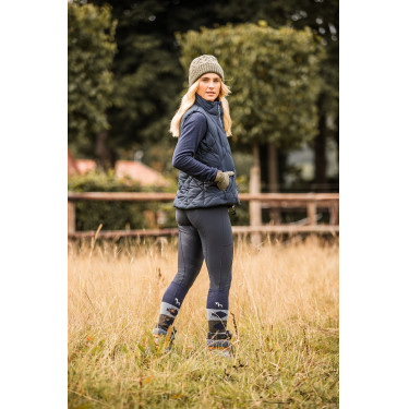 Pantalón de equitación Horze Indira de talle alto con culera completa para mujer Pantalón de equitación Horze Indira de talle alto con culera completa para mujer