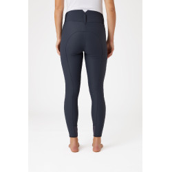 Pantalón de equitación con rodilleras Grip de talle alto Horze Indira para mujer Azul tinta Pantalón de equitación con rodilleras Grip de talle alto Horze Indira para mujer Azul tinta