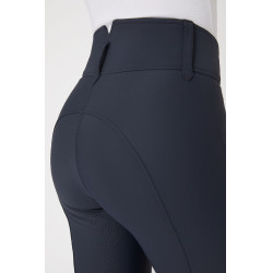 Pantalón de equitación con rodilleras Grip de talle alto Horze Indira para mujer Azul tinta Pantalón de equitación con rodilleras Grip de talle alto Horze Indira para mujer Azul tinta