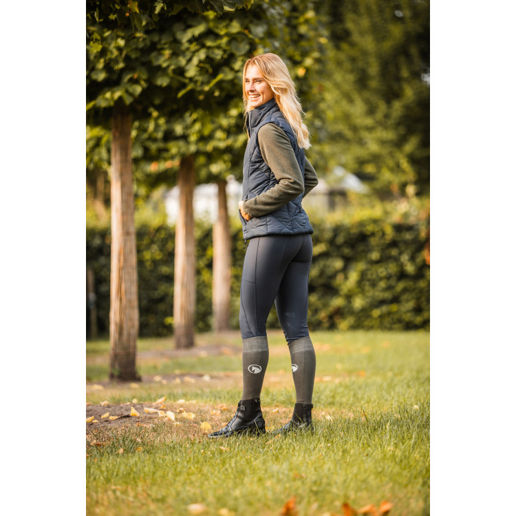Pantalón de equitación con rodilleras Grip de talle alto Horze Indira para mujer Pantalón de equitación con rodilleras Grip de talle alto Horze Indira para mujer