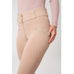 Pantalón de equitación de agarre integral Horze Noelle para mujer Melocotón Rosa Pantalón de equitación de agarre integral Horze Noelle para mujer Melocotón Rosa
