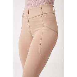 Pantalón de equitación de agarre integral Horze Noelle para mujer Melocotón Rosa Pantalón de equitación de agarre integral Horze Noelle para mujer Melocotón Rosa