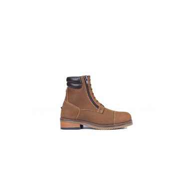 Botas Jodhpur Horze Blake de cuero para niño Marrón oscuro Marrón Botas Jodhpur Horze Blake de cuero para niño Marrón oscuro Marrón