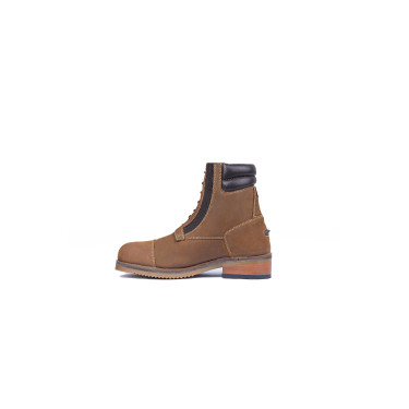 Botas Jodhpur Horze Blake de cuero para niño Marrón oscuro Marrón Botas Jodhpur Horze Blake de cuero para niño Marrón oscuro Marrón