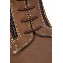 Botas Jodhpur Horze Blake de cuero para niño Marrón oscuro Marrón Botas Jodhpur Horze Blake de cuero para niño Marrón oscuro Marrón