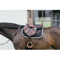 Tapis de selle Plaited Cord Jumping Kentucky Negro