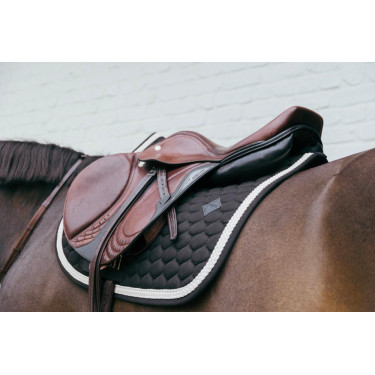 Tapis de selle Plaited Cord Jumping Kentucky Negro Tapis de selle Plaited Cord Jumping Kentucky Negro