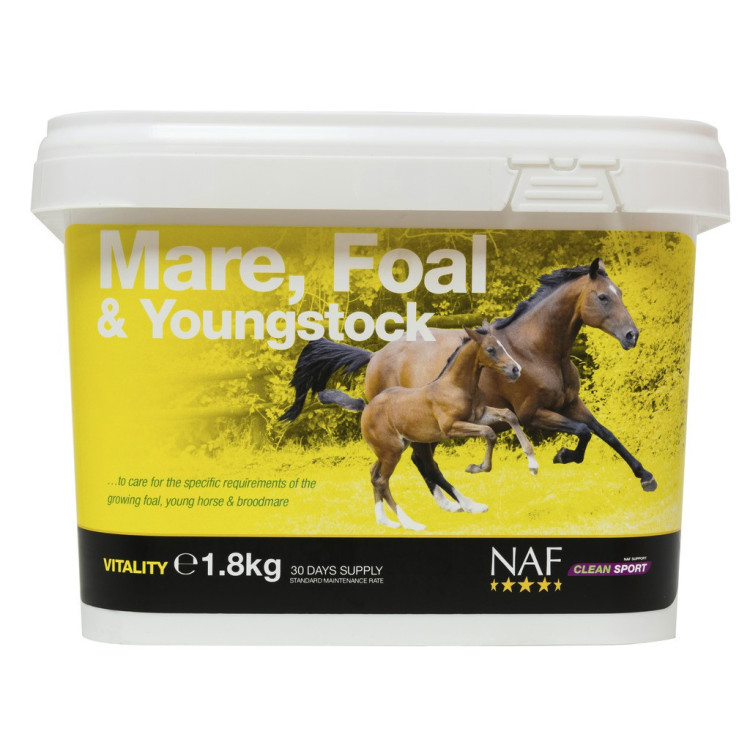 Alimento complementario NAF Mare Foal & Youngstock Alimento complementario NAF Mare Foal & Youngstock