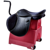 Carrito portasilla en resina Saddle Box La Gee Roja