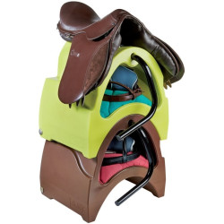 Carrito portasilla en resina Saddle Box La Gee Carrito portasilla en resina Saddle Box La Gee