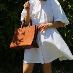 Bolso Pénélope Romane Coñac Marrón