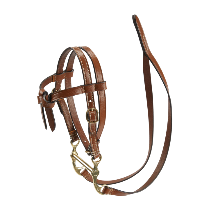 Brida Western color tostado para juguete Mini Poney LeMieux
