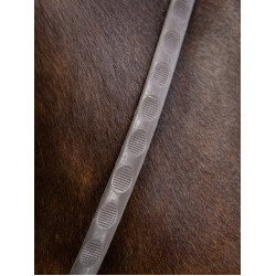 Riendas Magna Grip Rubber LeMieux Marrón / plateado Riendas Magna Grip Rubber LeMieux Marrón / plateado