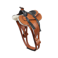 Silla Western color tostado...