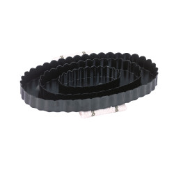 Estribo ovalado galvanizado negro Kerbl Estribo ovalado galvanizado negro Kerbl
