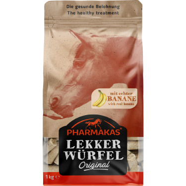 Golosinas para caballos con plátano Pharmakas Golosinas para caballos con plátano Pharmakas
