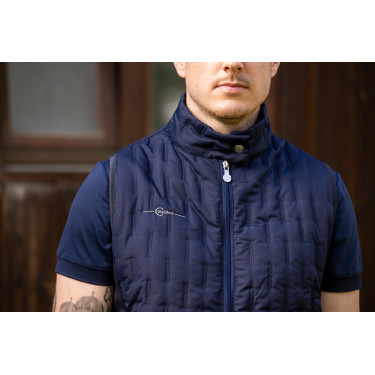 Chaleco bicolor para hombre Covalliero Marino Azul marino