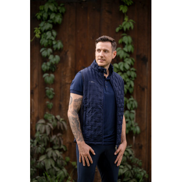 Chaleco bicolor para hombre Covalliero Marino Azul marino